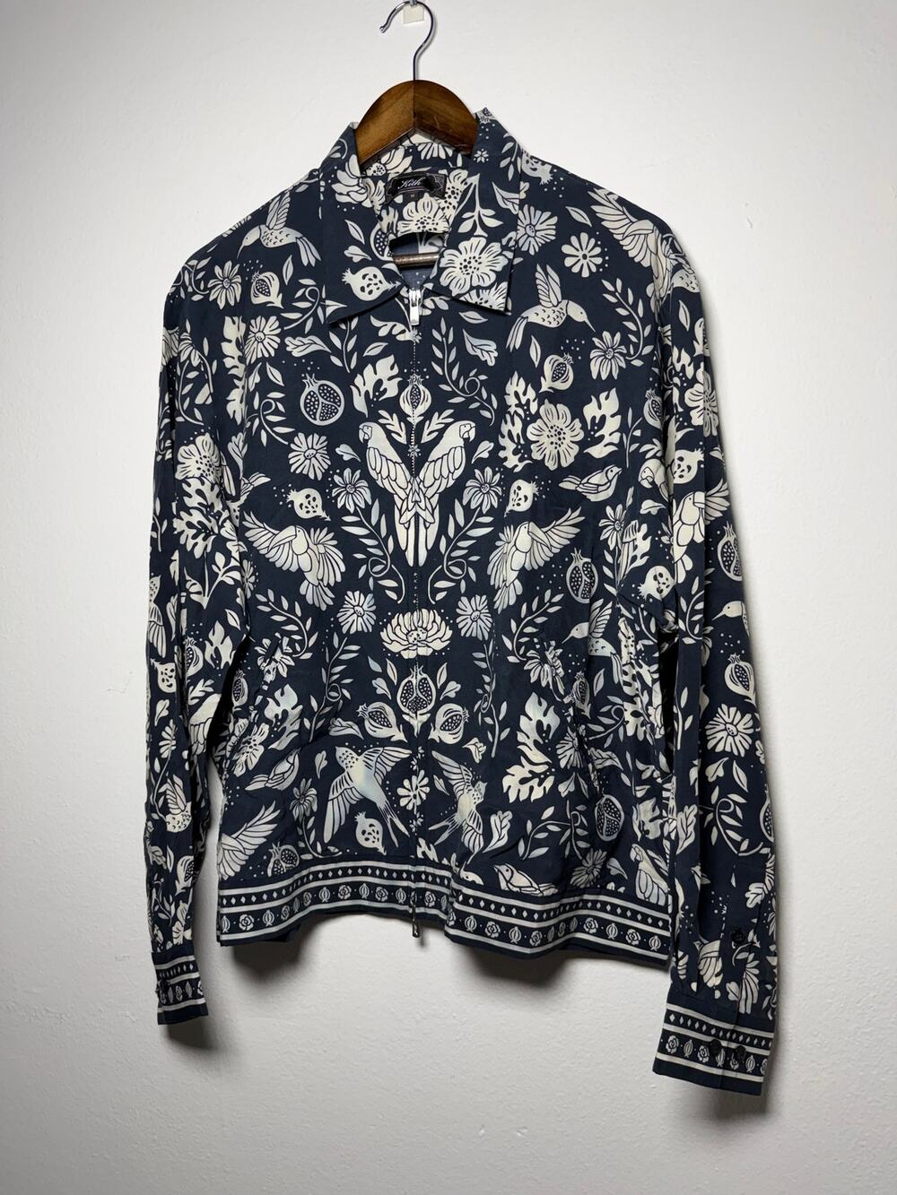 Kith Cupro Linen Connor Blouson Jacket